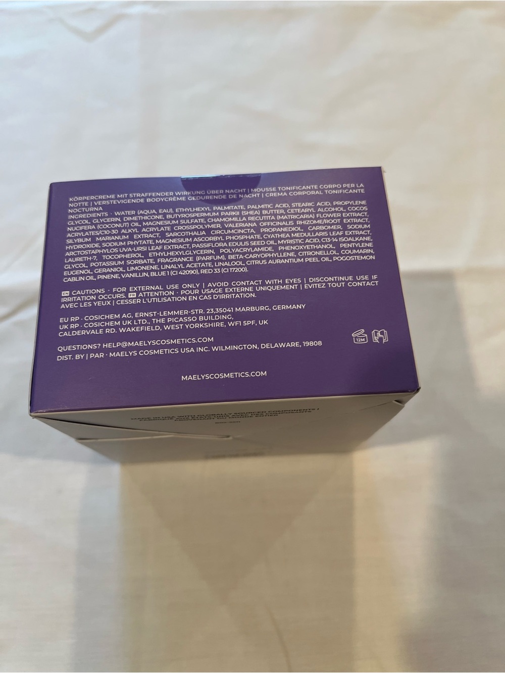 New Maëlys Get-Dreamy Overnight Toning Body Whip Cream - 6.8Fl Oz - Picture 8 of 9